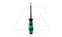 Отвертка SZS 0,6X2,5 VDE, шлиц прямой, размер 0,6x2,5x80mm, длина 161mm