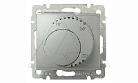 Valena - Термостат комфорт с выключателем, алюминий